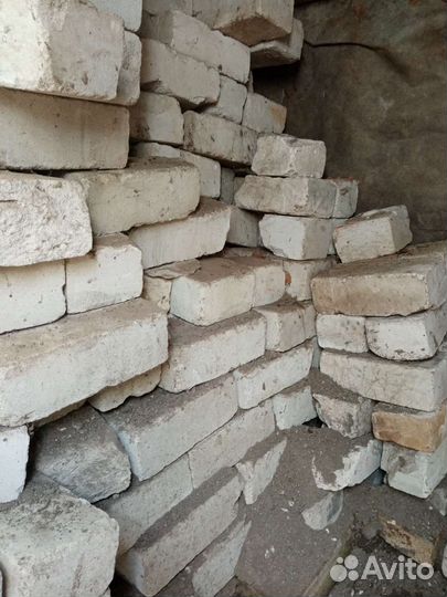 Кирпич белый бу