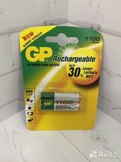 Аккумуляторы GP AAA 1100 mAh оптом