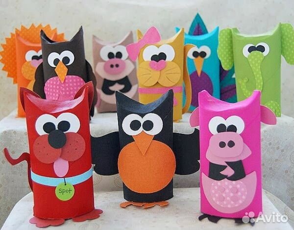 Втулки от туалетной бумаги для подделок/рыбалки