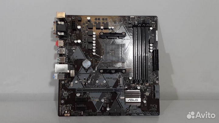 Материнская плата asus prime B450M-A