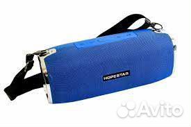 Портативная Bluetooth колонка Hopestar A6 синяя
