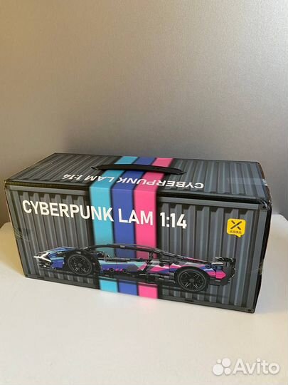 Lego конструктор Ламбо киберпанк