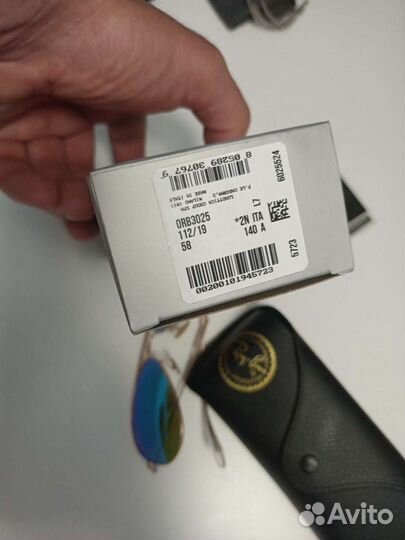 Очки ray ban aviator