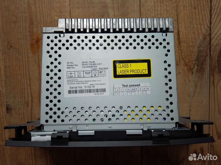 Магнитола штатная Suzuki sx4 I 2006-2014