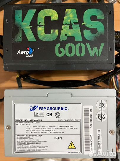 Kcas 600w, fsp group inc 400w