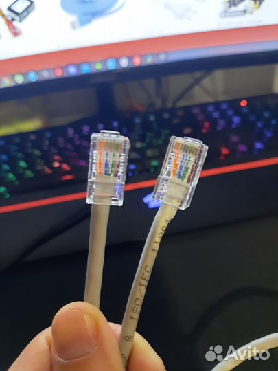 Витая пара патчкорд любой длины