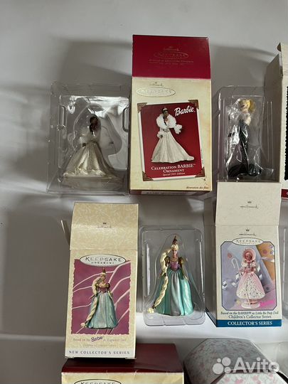 Ёлочные игрушки Barbie hallmark винтаж