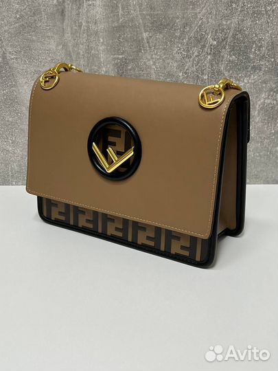 Сумка fendi натуральная кожа люкс 25/19