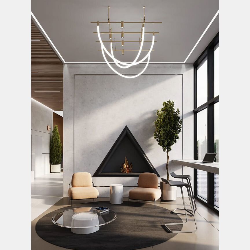 1-к. квартира, 46,4 м², 21/28 эт.