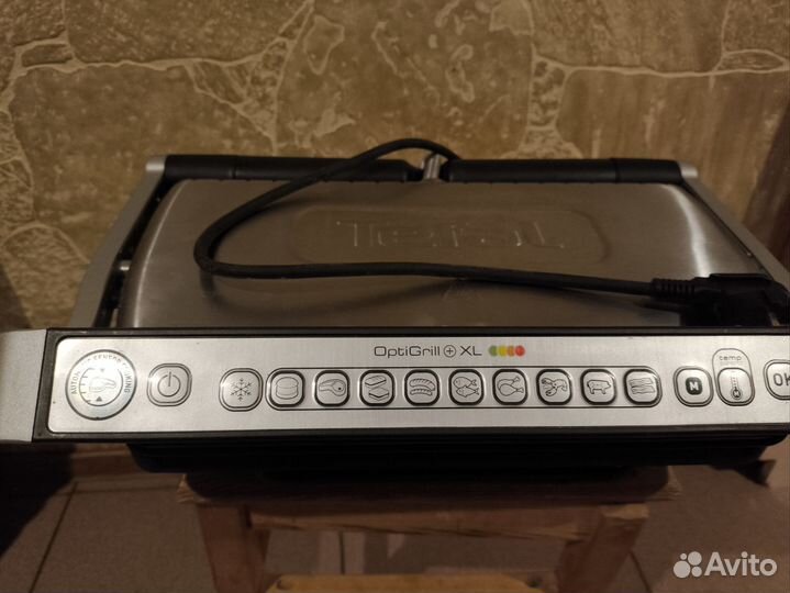 Гриль tefal optigrill xl