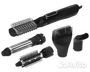 Фен-щетка Remington AS1220 черный/серебристый