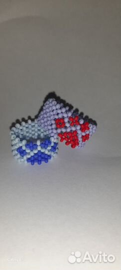 Кольцо из бисера