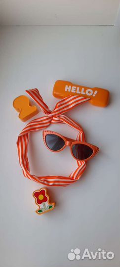 Очки и ободок на девочку