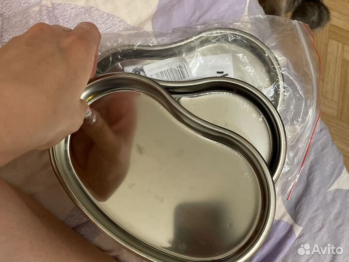 Металлические лотки