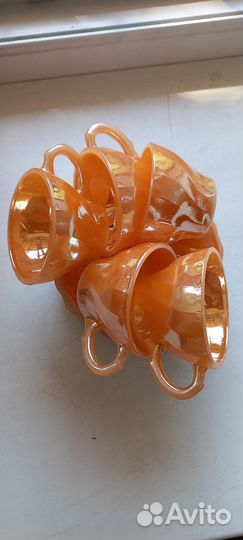 Набор посуды 5 чашек с блюдцами США