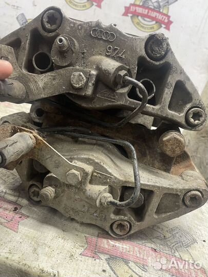 Суппорт передний правый/ левый ауди а6 с6