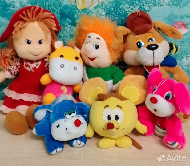 Мягкие игрушки пакетом