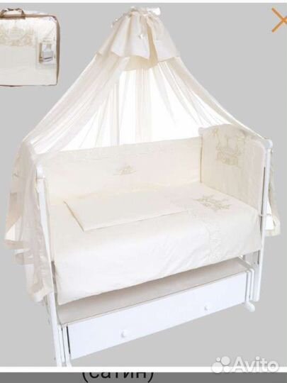 Комплект в детскую кроватку бортики