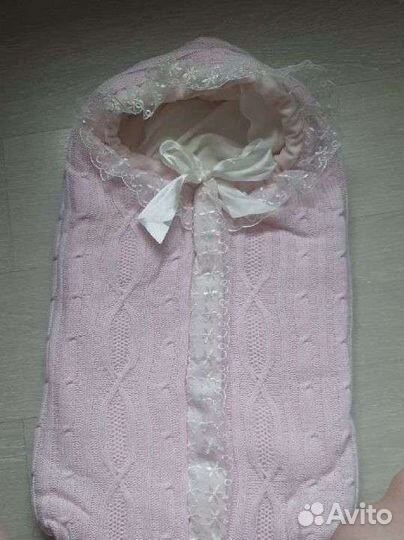 Конверт на выписку для девочки весна осень