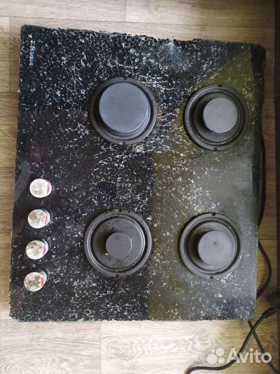 Газовая варочная панель Hansa бу разбитая