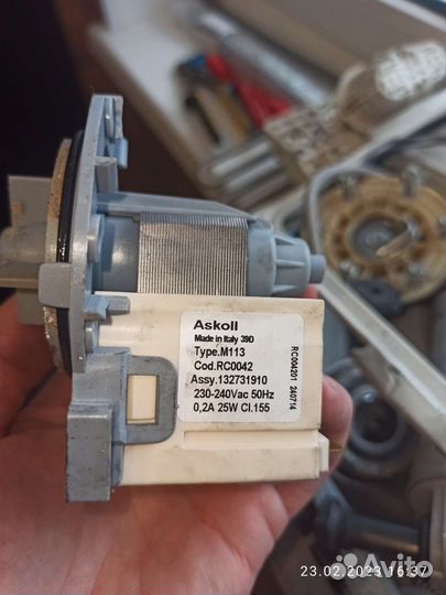 Помпа Askoll M113 для стиральной машины Zanussi