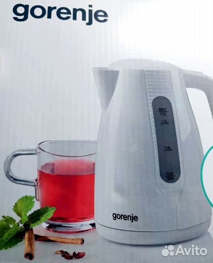 Чайник Gorenje K17WII электрический 1.7л. Новый