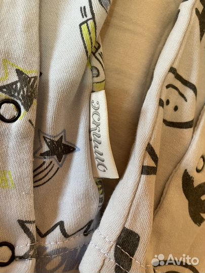 Боди песочник ромпер распашонка 62-68