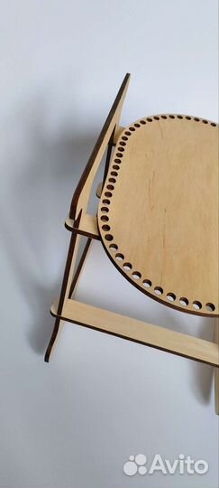 Заготовка из фанеры. Набор для вязания люльки