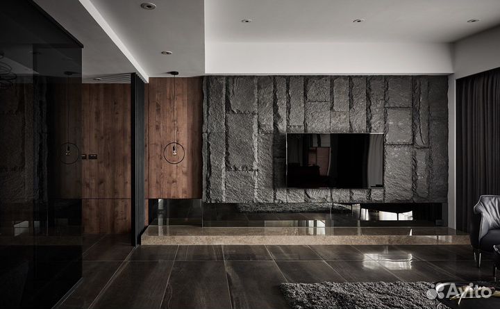 Декоративные панели из артбетона