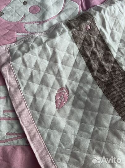 Покрывало на детскую кровать 110*110