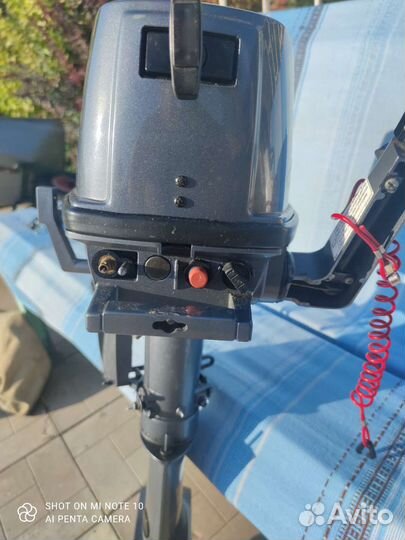 Ямаха 4лс и лодка Муссон