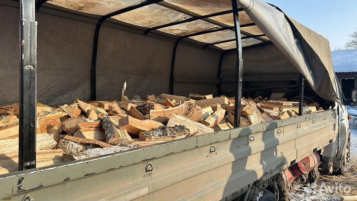 Дрова березовые колотые