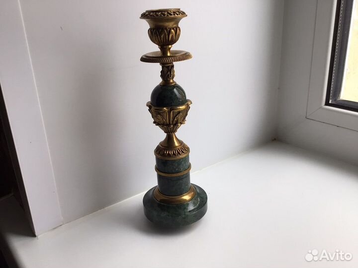 Мраморный подсвечник «Спарта»