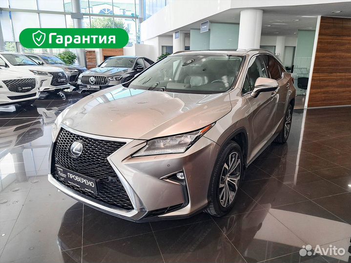 Lexus RX 3.5 AT, 2017, 125 002 км