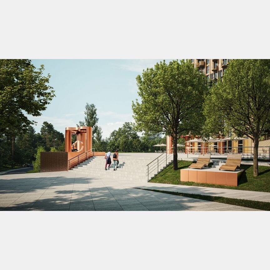 1-к. квартира, 34,2 м², 3/21 эт.