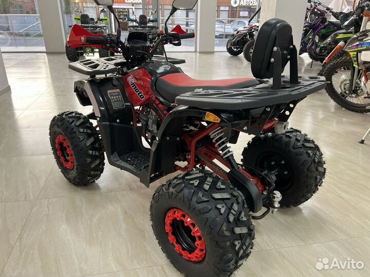 Квадроцикл детский FXmoto Hummer 125 красно-черный