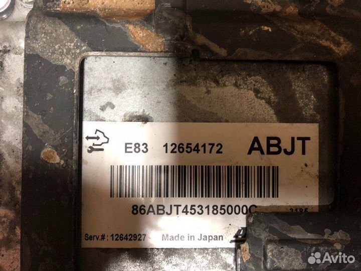 Блок управления двигателем Chevrolet Aveo (T300)