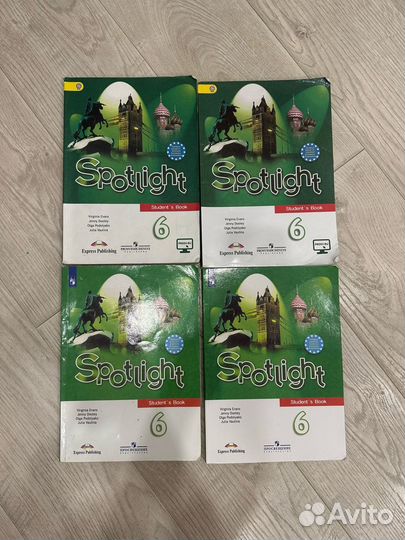 Учебник английский Spotlight 6 класс 2018 2017