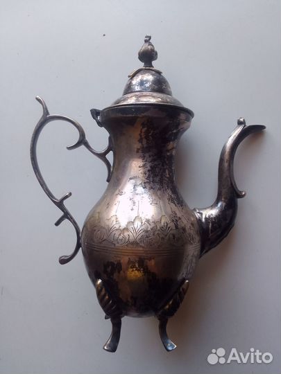 Антикварный кофейник, чайник