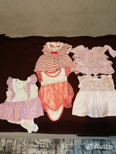 Боди, кофты, ползунки, шапки, носочки, платья