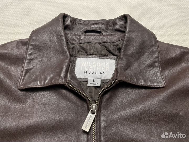 Wilsons M. Julian Motorcycle Style Leather Jacket