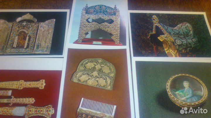 Набор открыток Оружейная Палата 1976г