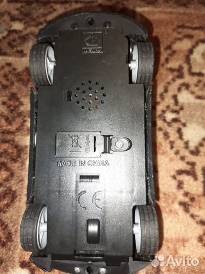 Машинка американской полиции. Звук, свет