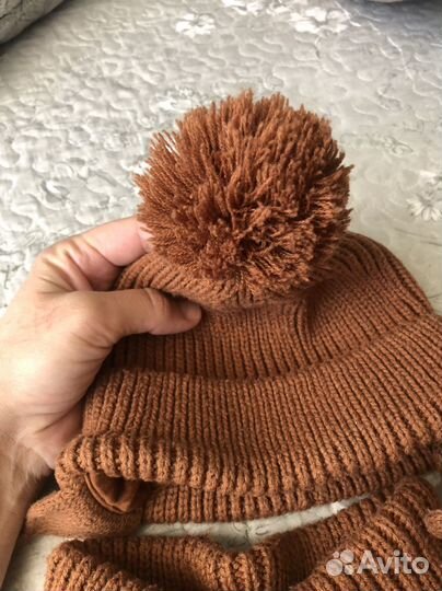 Шапка и снуд zara