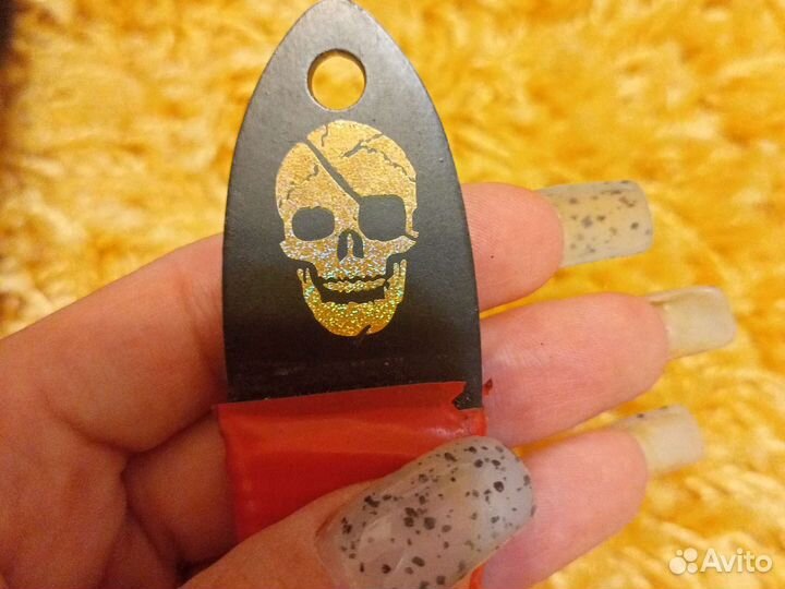 Нож Viking Nordway бу в чехле с черепом