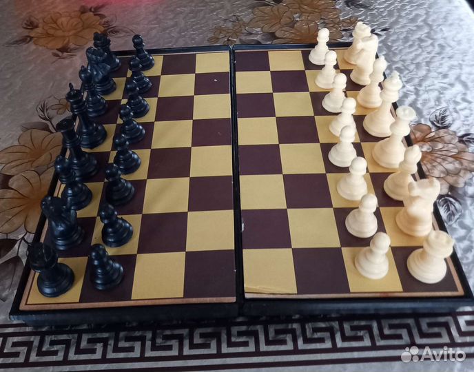 Шахматы СССР пластик