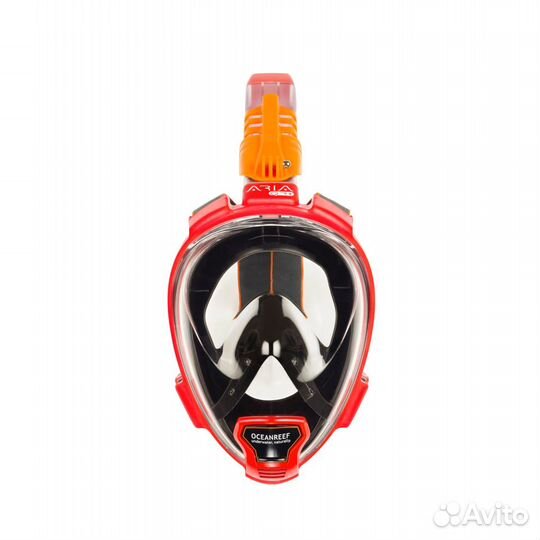 Маска для снорклинга Ocean Reef Aria QR+ красная