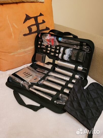 Набор для гриля и барбекю 24 предмета