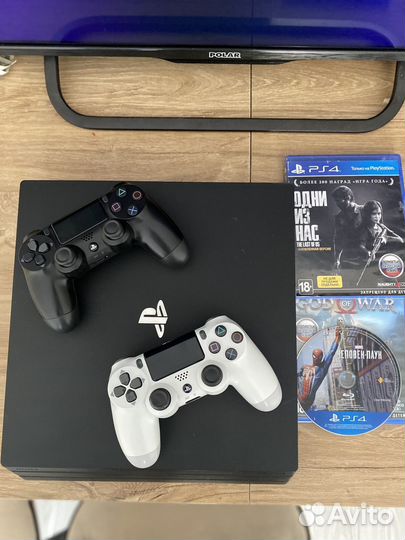 Sony playstation 4 PS4 pro 1tb с играми
