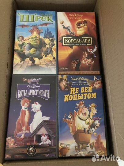 Видеокассеты мультфильмы